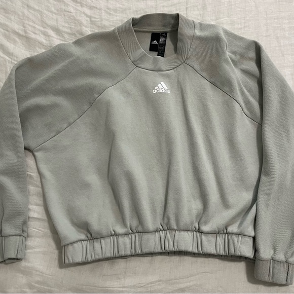 Adidas Halo Green Sweatshirt - Picture 2 of 2